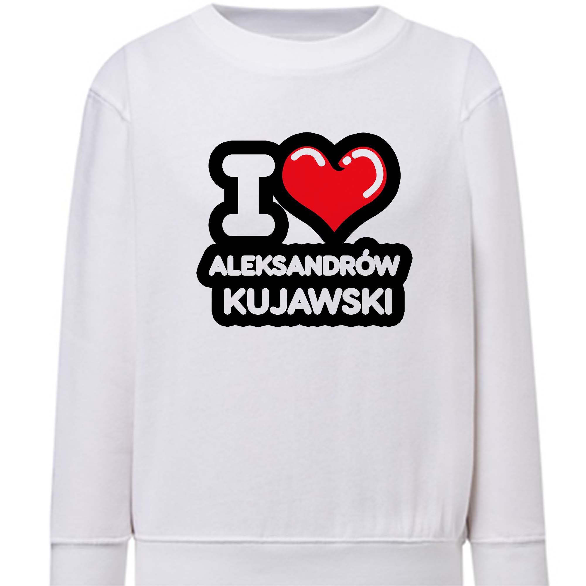 Bluza dziecięca Kocham To Miasto Aleksandrów Kujawski
