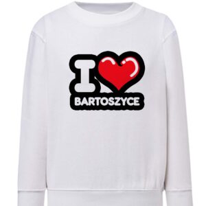 Bluza dziecięca Kocham To Miasto Bartoszyce