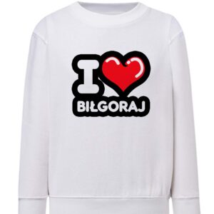 Bluza dziecięca Kocham To Miasto Biłgoraj