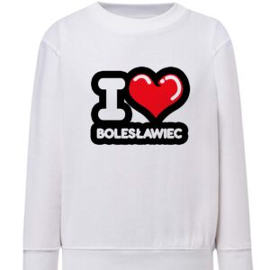 Bluza dziecięca Kocham To Miasto Bolesławiec