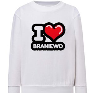 Bluza dziecięca Kocham To Miasto Braniewo