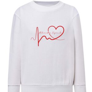 Bluza dziecięca Linia EKG Serca Aleksandrów Kujawski