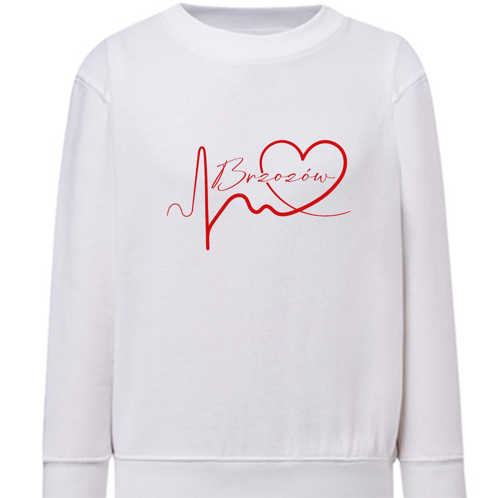 Bluza dziecięca Linia EKG Serca Brzozów
