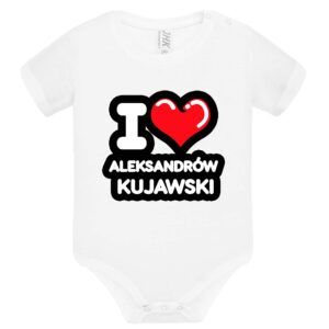 Body dziecięce Kocham To Miasto Aleksandrów Kujawski