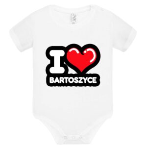 Body dziecięce Kocham To Miasto Bartoszyce