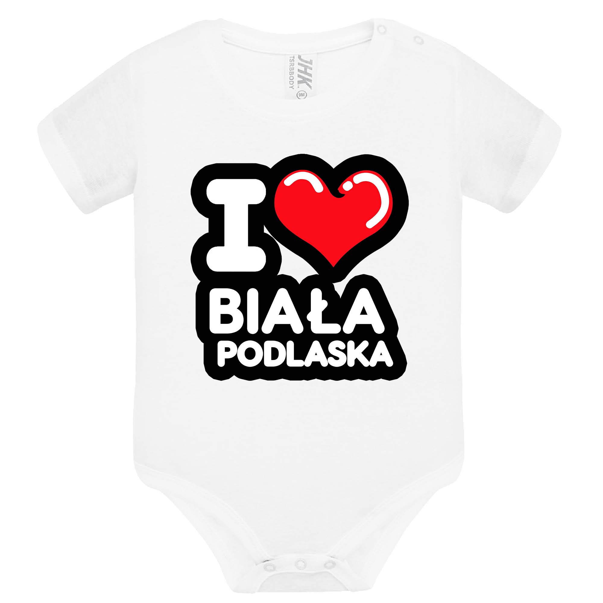 Body dziecięce Kocham To Miasto Biała Podlaska