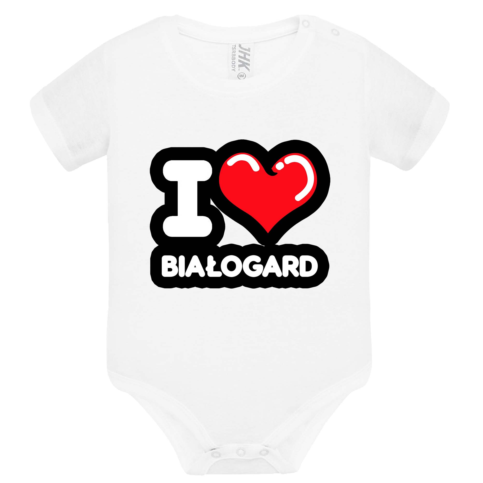 Body dziecięce Kocham To Miasto Białogard