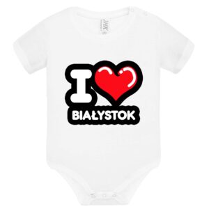 Body dziecięce Kocham To Miasto Białystok