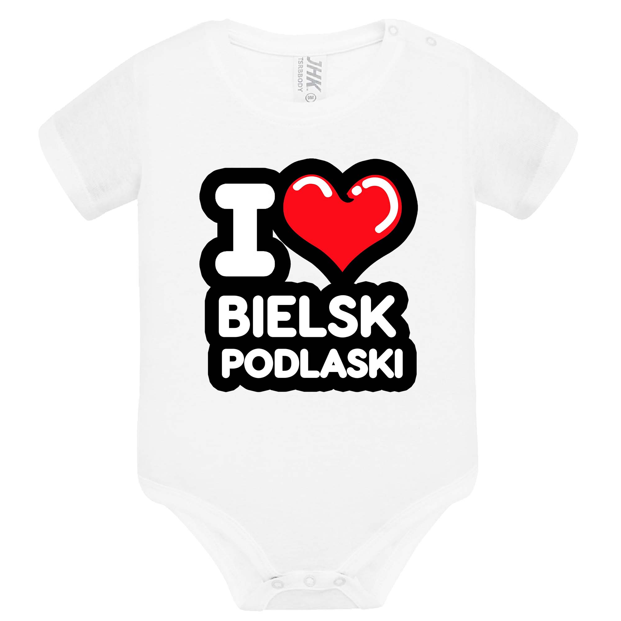Body dziecięce Kocham To Miasto Bielsk Podlaski