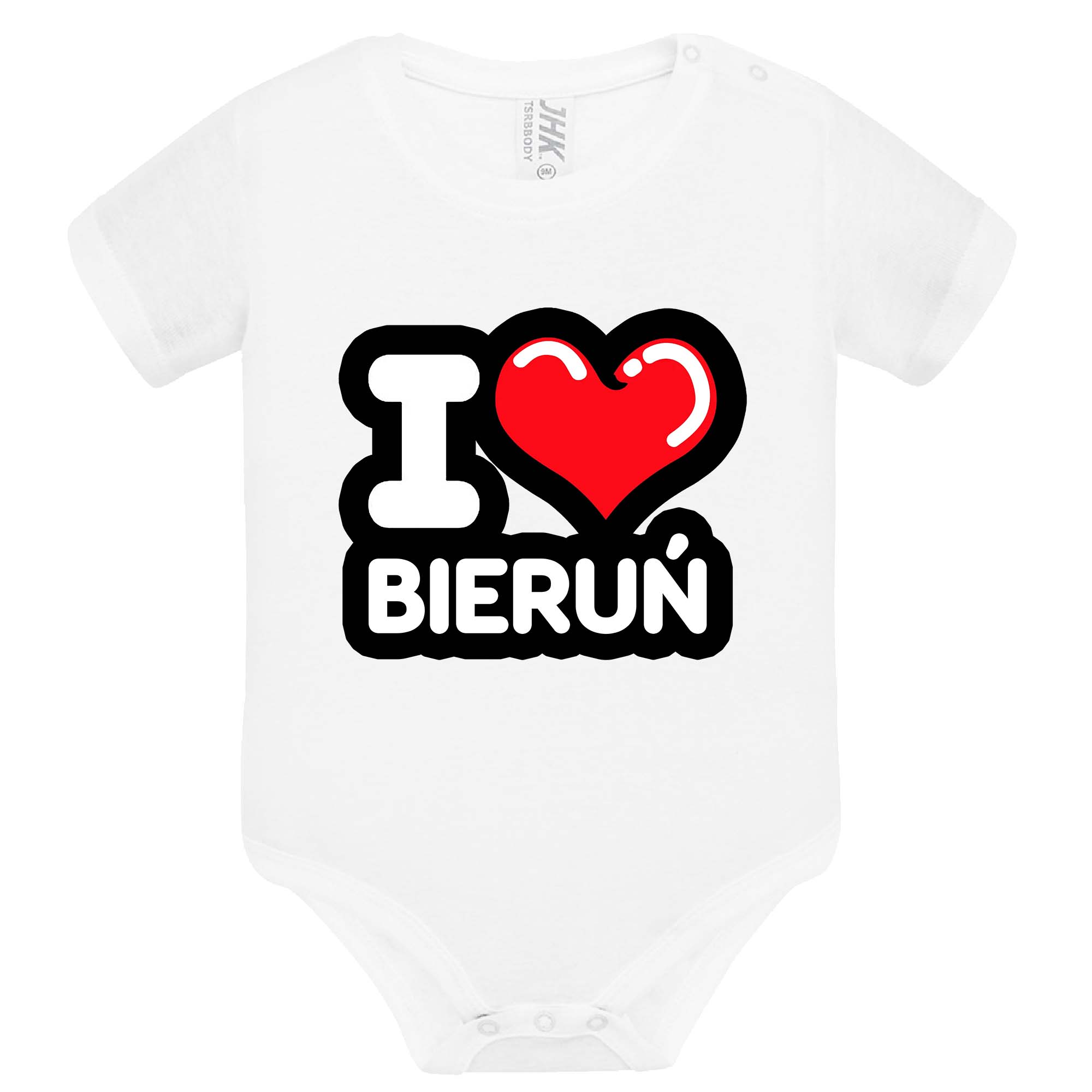 Body dziecięce Kocham To Miasto Bieruń