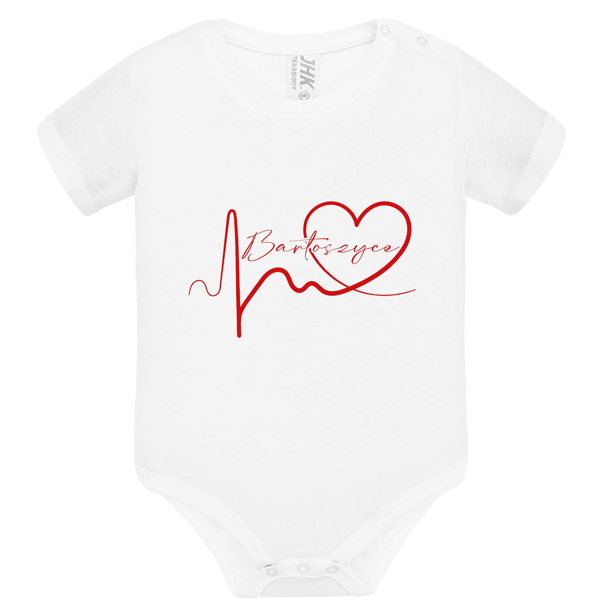 Body dziecięce Linia EKG Serca Bartoszyce