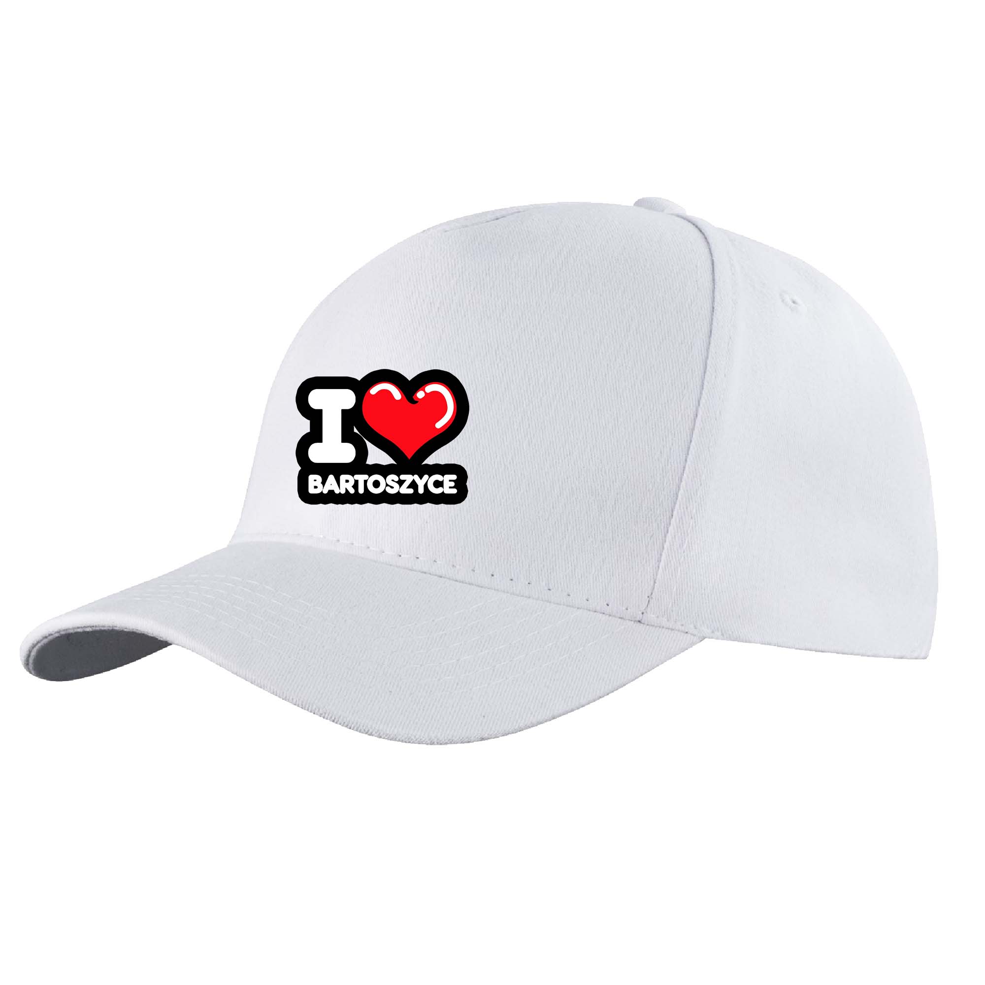 Czapka daszek Kocham To Miasto Bartoszyce