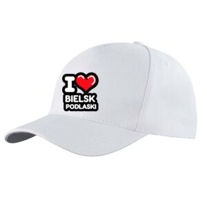 Czapka daszek Kocham To Miasto Bielsk Podlaski