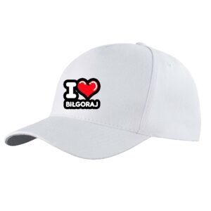 Czapka daszek Kocham To Miasto Biłgoraj