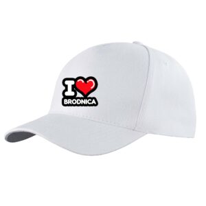 Czapka daszek Kocham To Miasto Brodnica