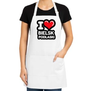 Fartuch kuchenny Kocham To Miasto Bielsk Podlaski