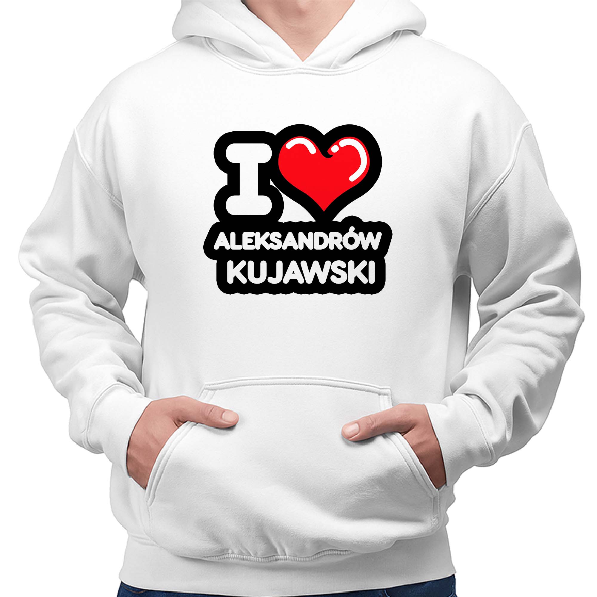 Kangurka męska Kocham To Miasto Aleksandrów Kujawski