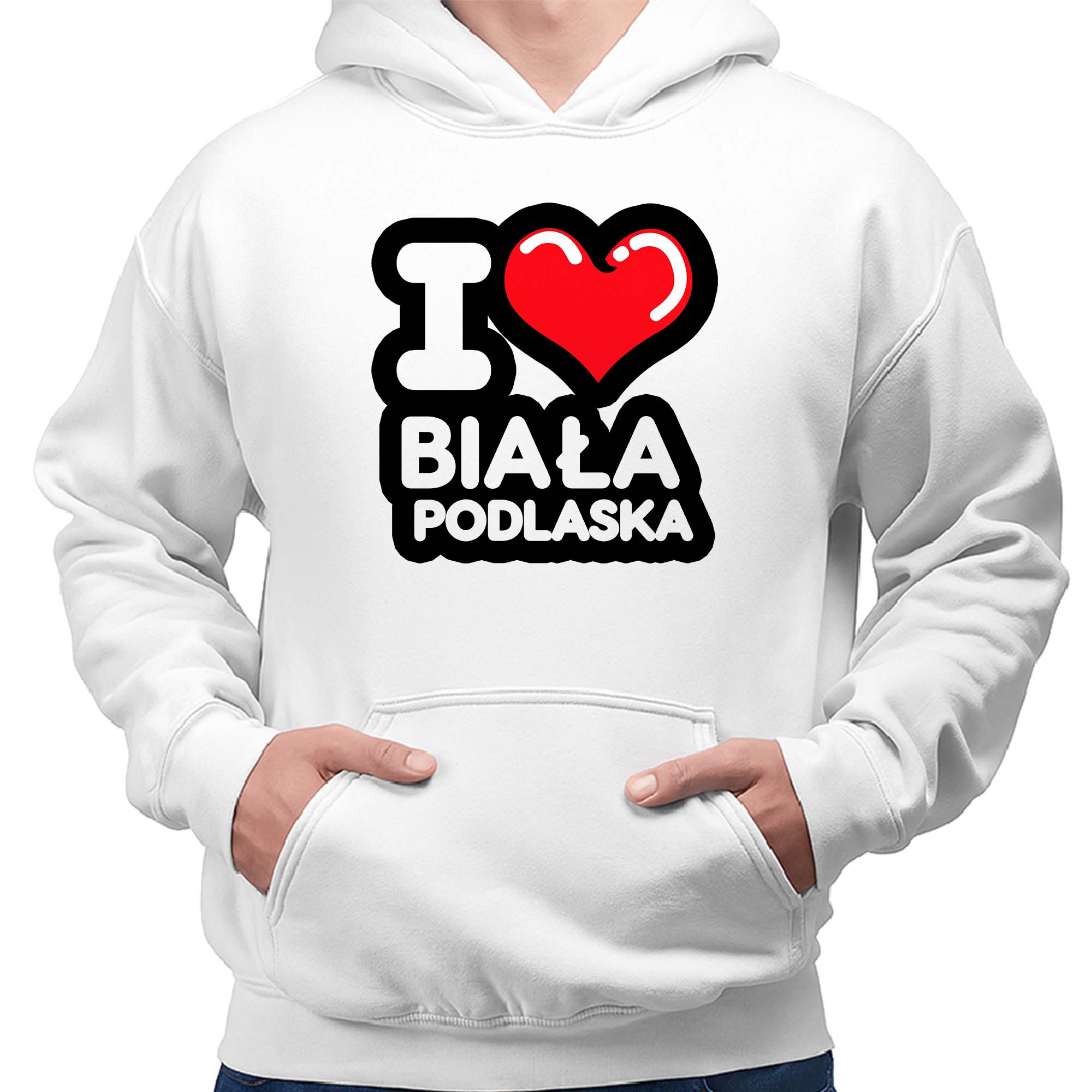 Kangurka męska Kocham To Miasto Biała Podlaska