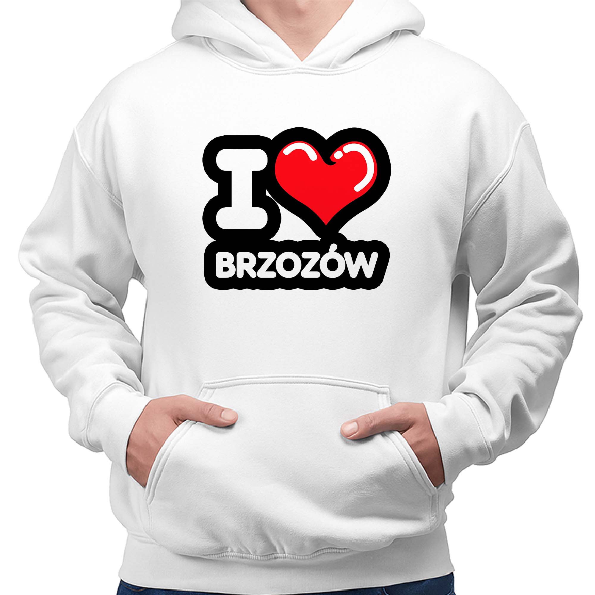 Kangurka męska Kocham To Miasto Brzozów