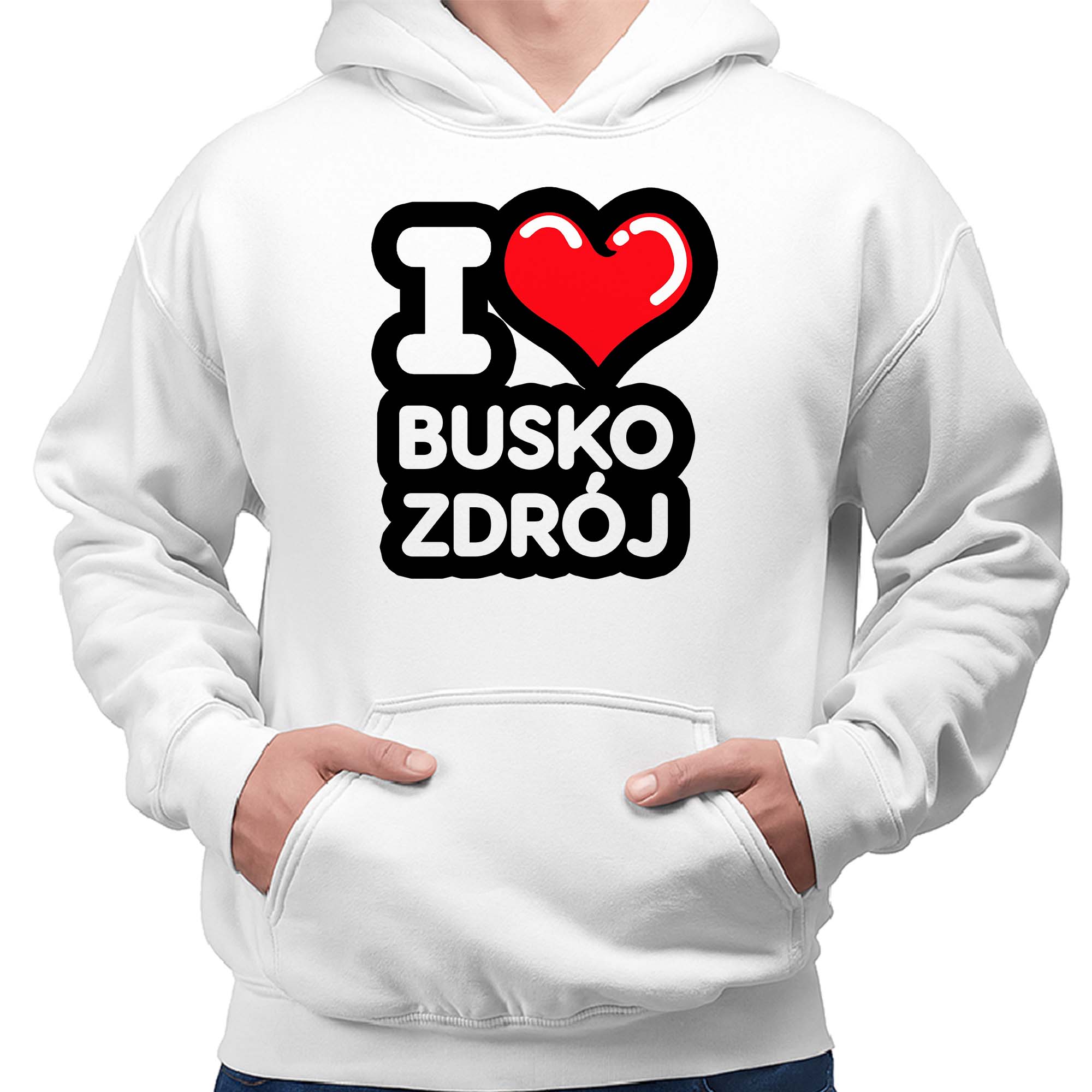 Kangurka męska Kocham To Miasto Busko-Zdrój