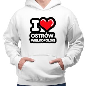 Kangurka męska Kocham To Miasto Ostrów Wielkopolski