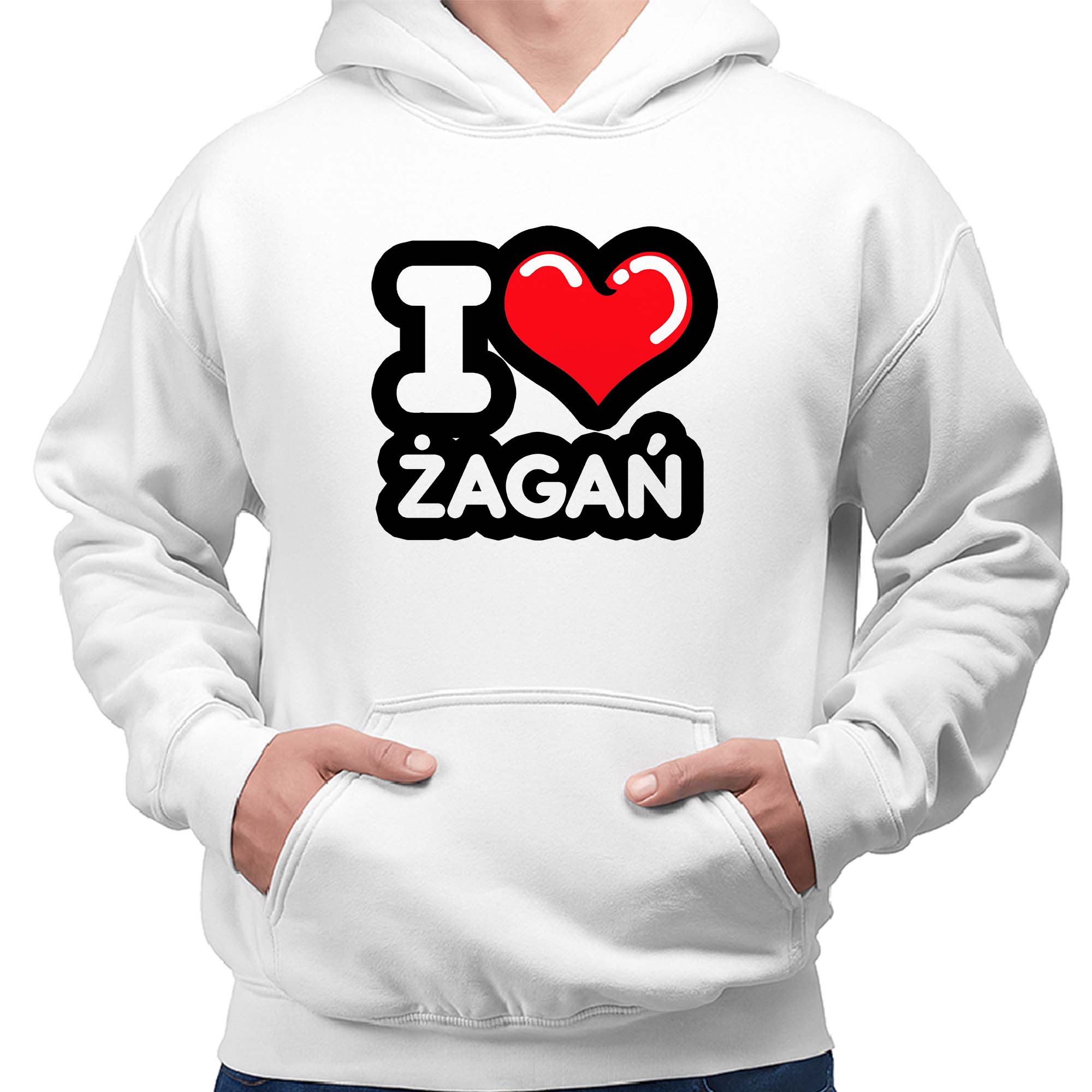 Kangurka męska Kocham To Miasto Żagań