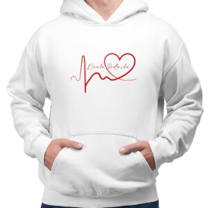 Kangurka męska Linia EKG Serca Biała Podlaska