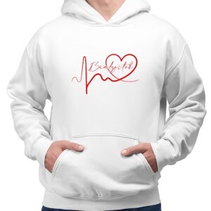 Kangurka męska Linia EKG Serca Białystok