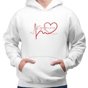 Kangurka męska Linia EKG Serca Bydgoszcz