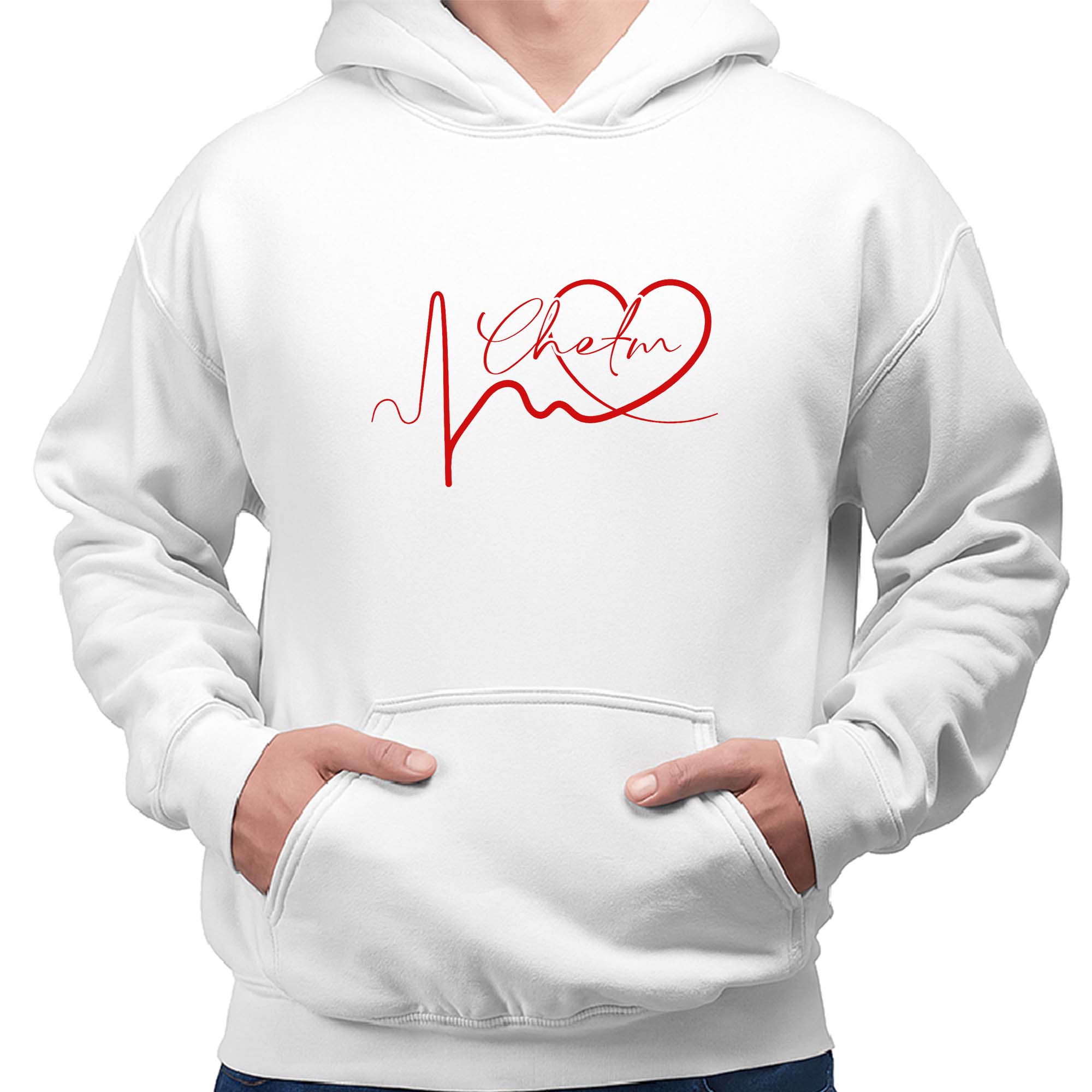 Kangurka męska Linia EKG Serca Chełm