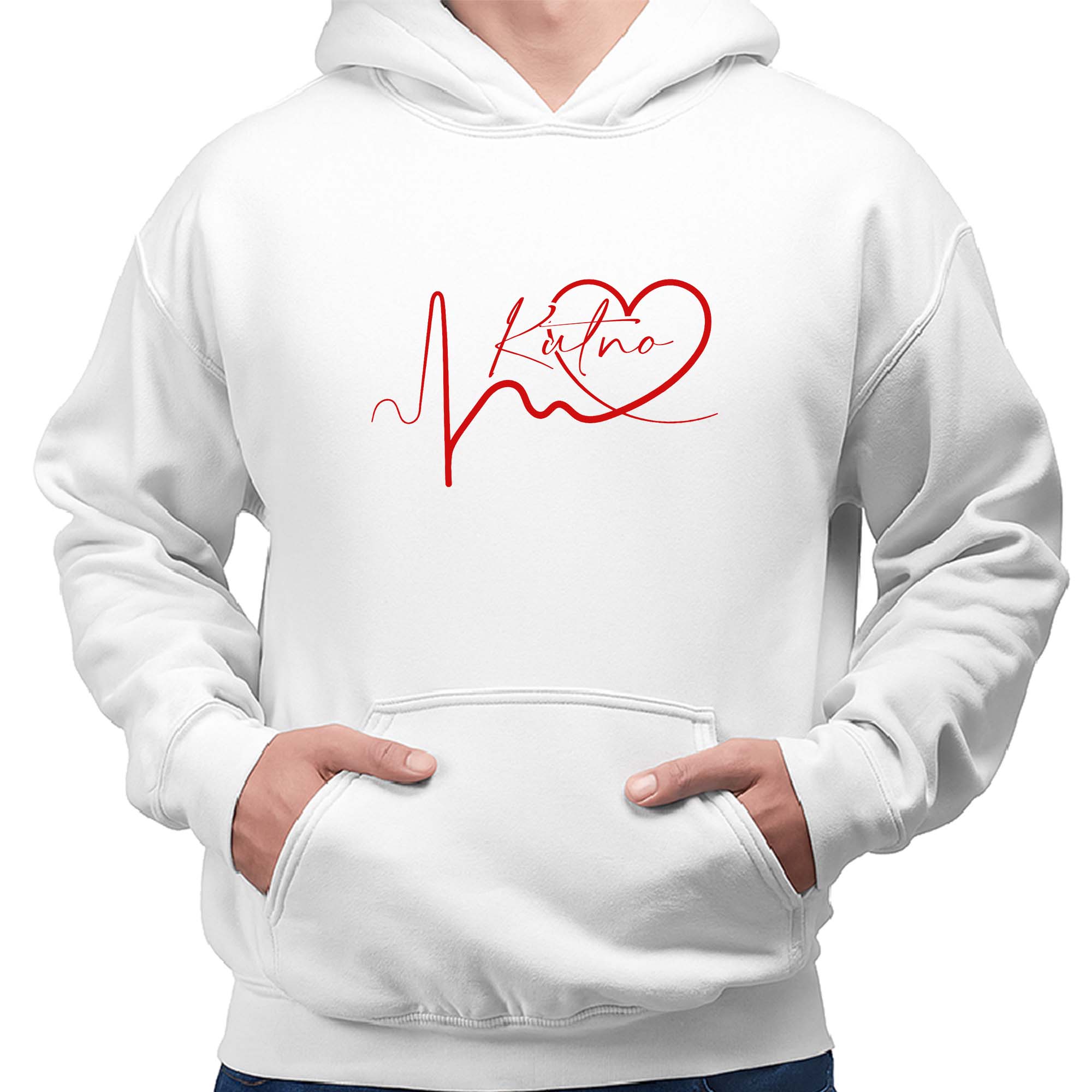 Kangurka męska Linia EKG Serca Kutno