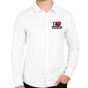 Koszula męska Kocham To Miasto Brzeziny