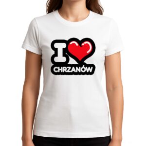 Koszulka damska Kocham To Miasto Chrzanów