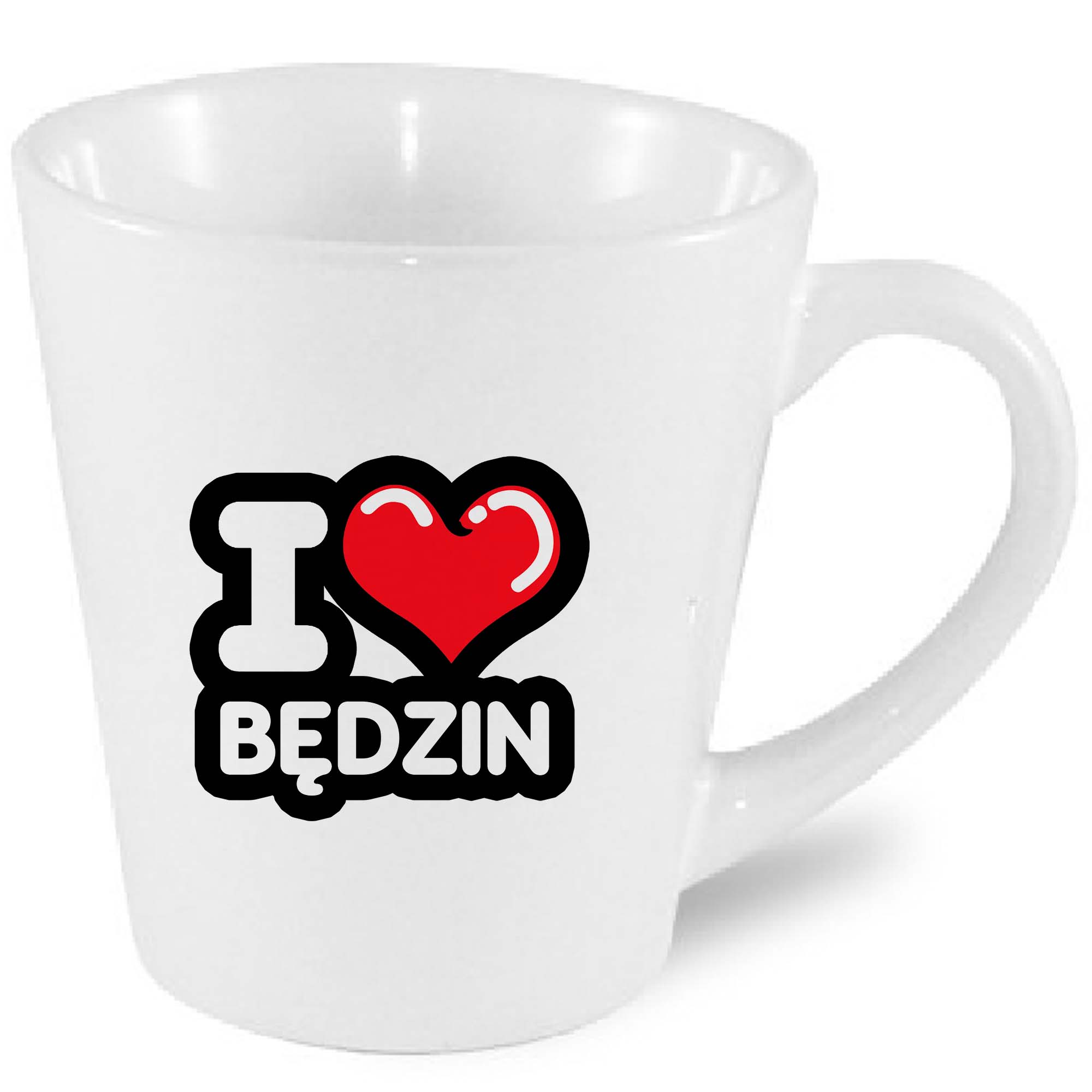 Kubek latte Kocham To Miasto Będzin