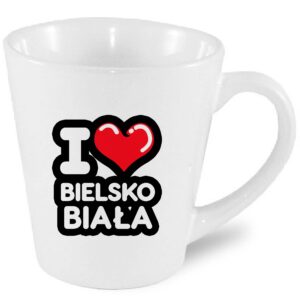 Kubek latte Kocham To Miasto Bielsko-Biała