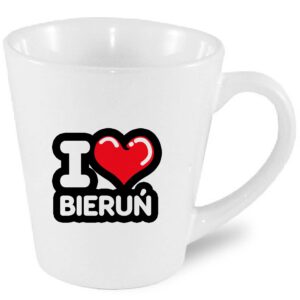 Kubek latte Kocham To Miasto Bieruń