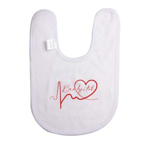 Śliniak dziecięcy Linia EKG Serca Białystok