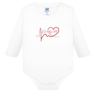 Śpioszki dziecięce Linia EKG Serca Białystok