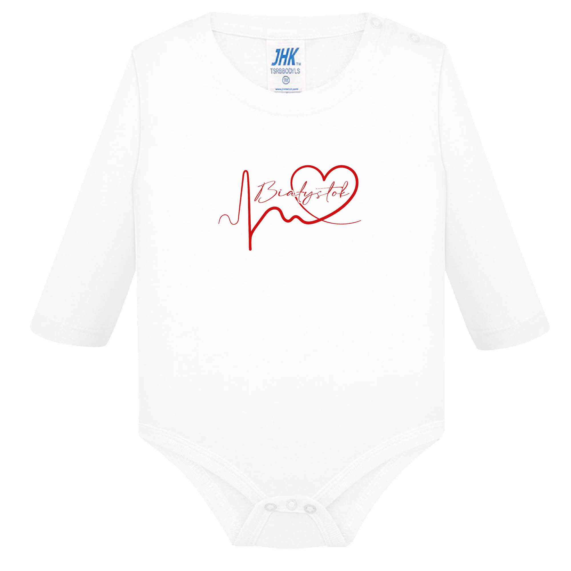 Śpioszki dziecięce Linia EKG Serca Białystok