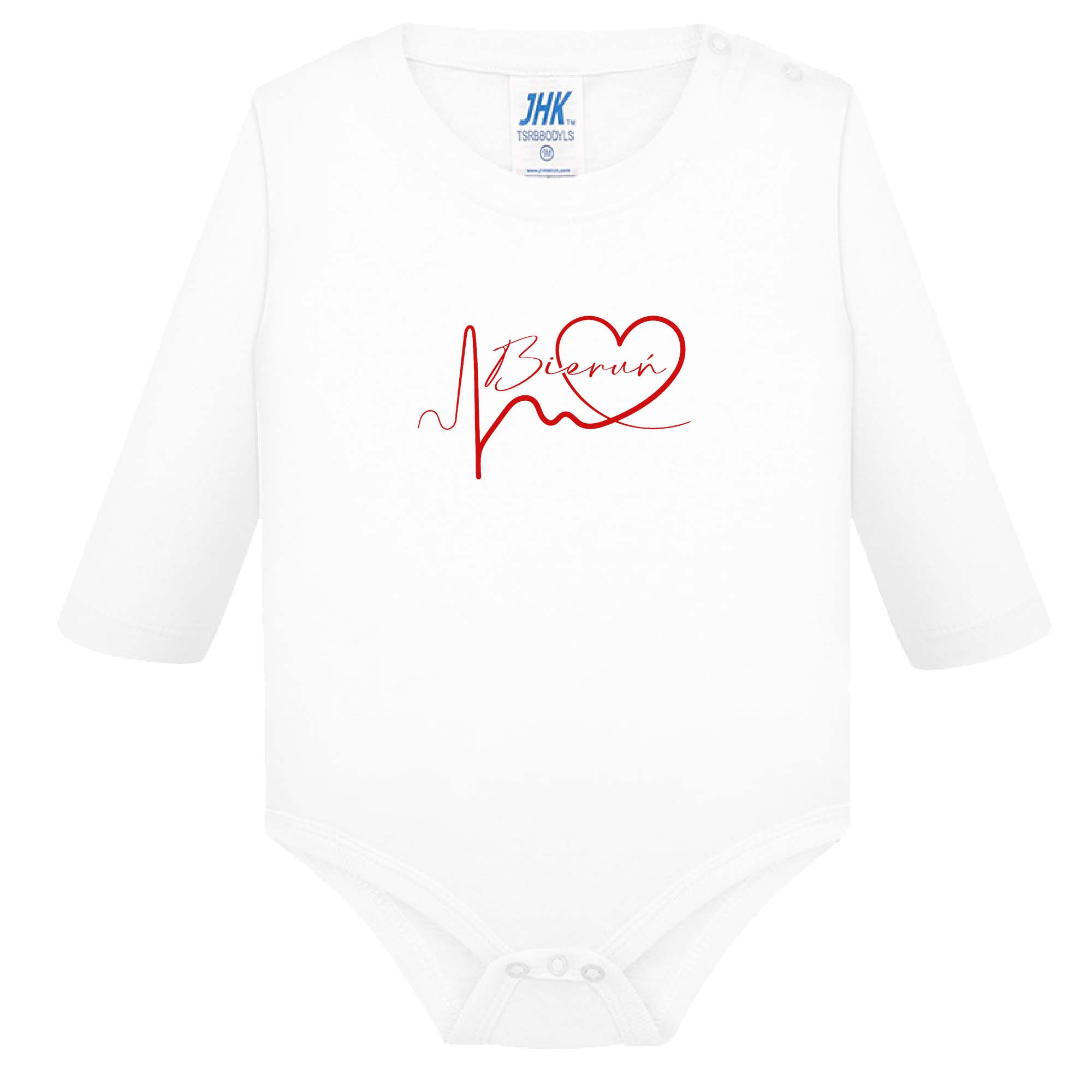 Śpioszki dziecięce Linia EKG Serca Bieruń