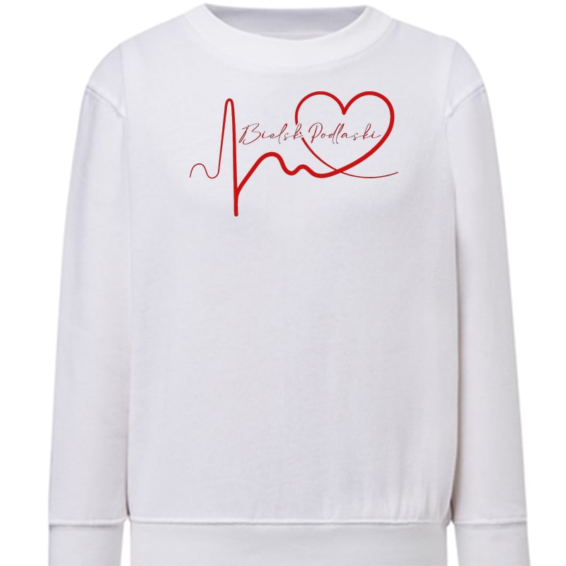 Bluza dziecięca Linia EKG Serca Bielsk Podlaski