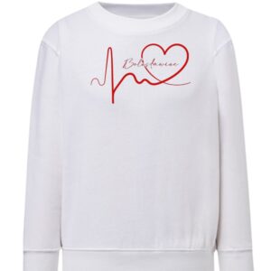 Bluza dziecięca Linia EKG Serca Bolesławiec