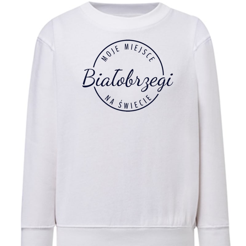 Bluza dziecięca Moje miejsce na świecie Białobrzegi