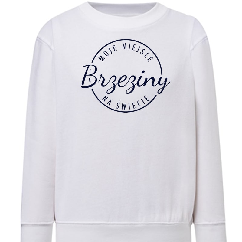 Bluza dziecięca Moje miejsce na świecie Brzeziny
