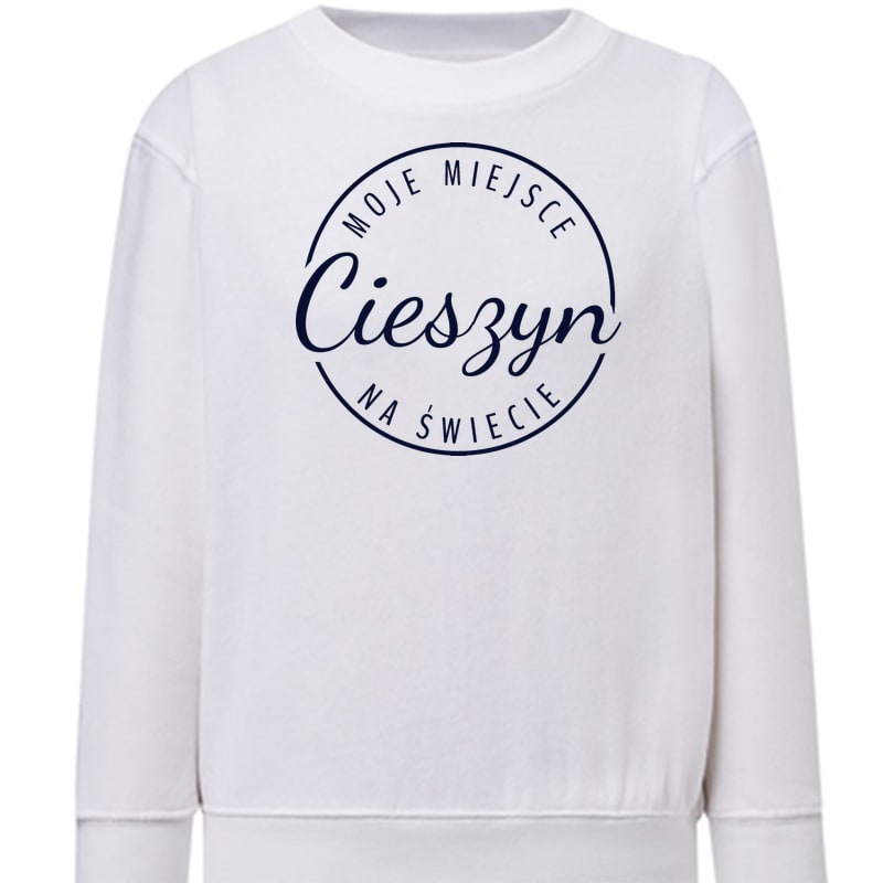 Bluza dziecięca Moje miejsce na świecie Cieszyn