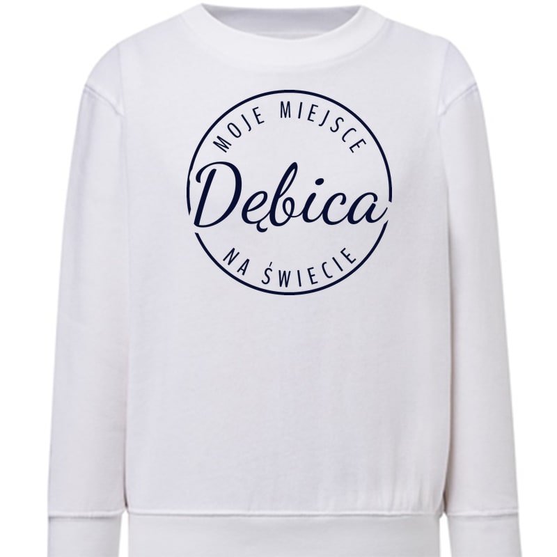 Bluza dziecięca Moje miejsce na świecie Dębica