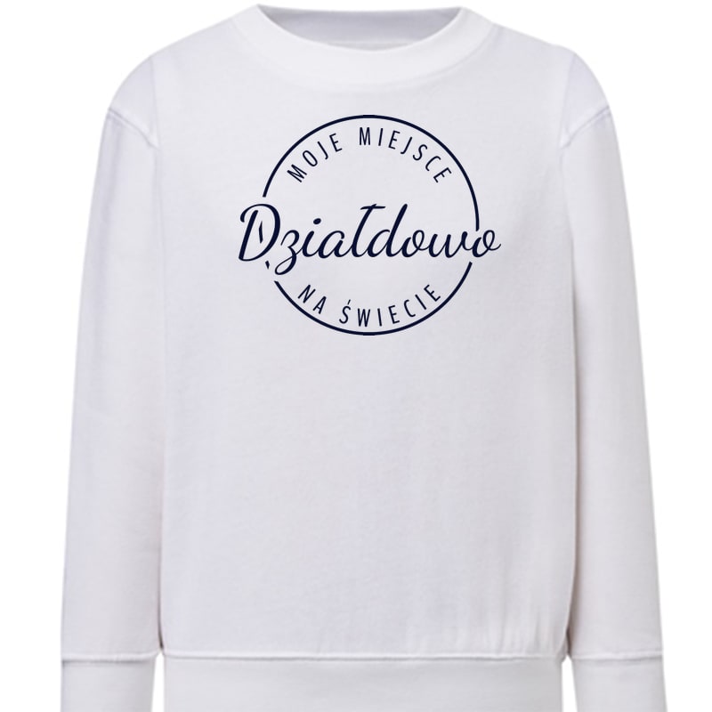 Bluza dziecięca Moje miejsce na świecie Działdowo
