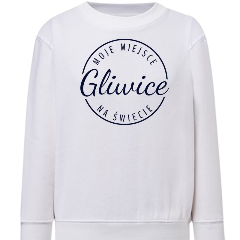 Bluza dziecięca Moje miejsce na świecie Gliwice
