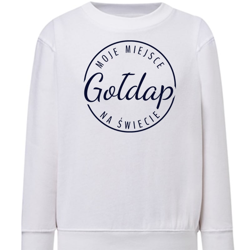 Bluza dziecięca Moje miejsce na świecie Gołdap