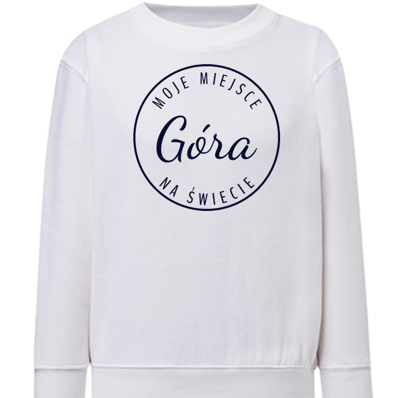 Bluza dziecięca Moje miejsce na świecie Góra
